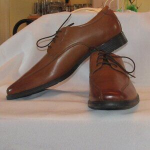 New Without Box - Clarks Tan Tilden Walk Lace-Up Derbys Size 14 M